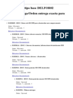 Orden de Entrega - Orden Entrega Exacta para Abastecedor 1