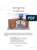 CornerDesk DrawerCabinet