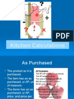 PSII S3Kitchen Calculations