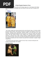 Download 8 Etnis Propinsi Sumatera Utara Lengkap by Teguh Sandi Asmoara SN253756459 doc pdf