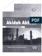 Buku Akidah Akhlak Mts 7 Guru