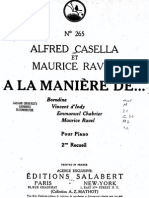 Casella & Ravel - A La Manière De...