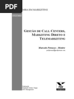Apostila Call Center - Marketing Direto