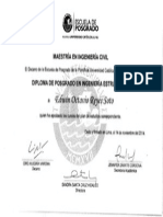 Diploma Maestria Pucp