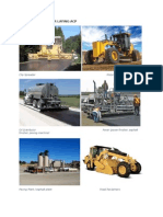 Equipment Used For Laying Acp and PCCP