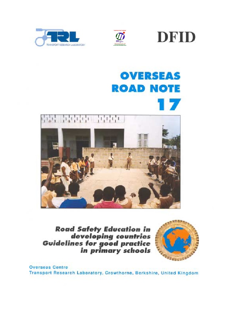 TRL - Overseas Road Note 17 PDF | PDF | Traffic Collision | Road ...
