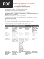 Download Characteristics of Slow Learners by sandsphilip SN25376434 doc pdf