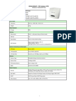 LTE Outdoor CPE for WAN Access up to 100 Mbps