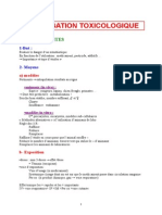Investigation Toxicologique PDF