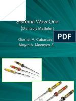 Sistema WaveOne (Dentsply Maillefer)