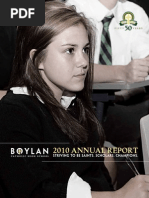 Boylan Catholic - 2010 Annual Report