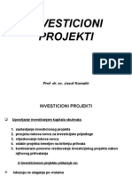 Investicioni Projekti