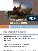 The American Revolution Part 1