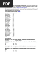 Download List of 2015 Super Bowl Prop Bets by Troy Lakes SN253777365 doc pdf