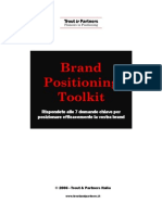 Brand Positioning Toolkit