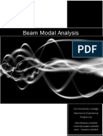 Beam Modal Analysis 