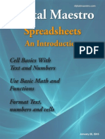 Spreadsheets: An Introduction