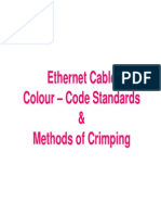 Ethernet Cable Colour - Code Standards & Methods of Crimping