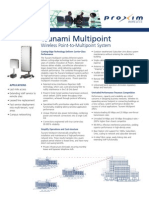 Tsunami Multipoint: Wireless Point-to-Multipoint System