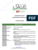 2015 Salud Agenda Preliminar ENGLISH