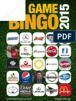 Big Game Bingo XLIX