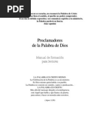 Proclamar La Palabra de Dios