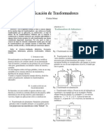 Clasificación de Trasformadores