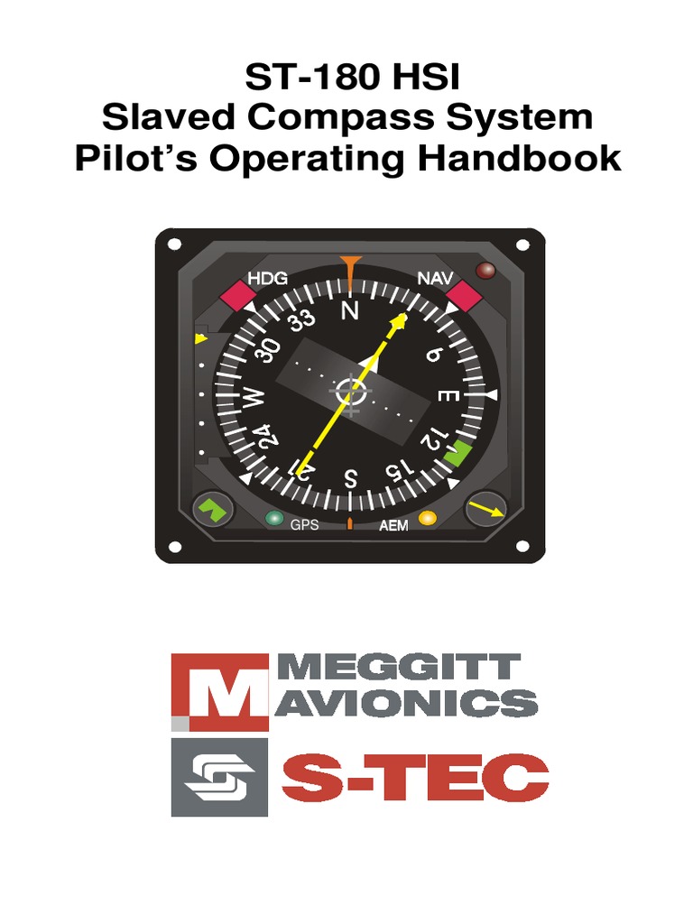 ST180 Slaved Compass System | PDF | Compass | Instrument Flight Rules