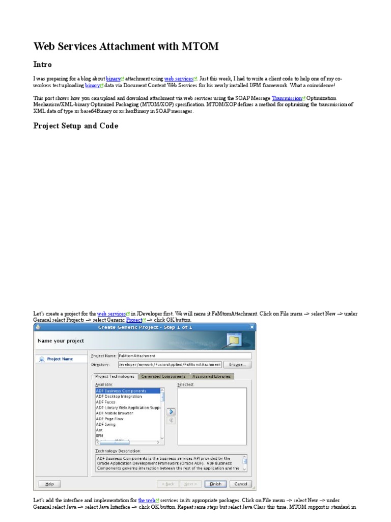 MTOM for Web Services Attachments | PDF | Web Service | Areas Of ...