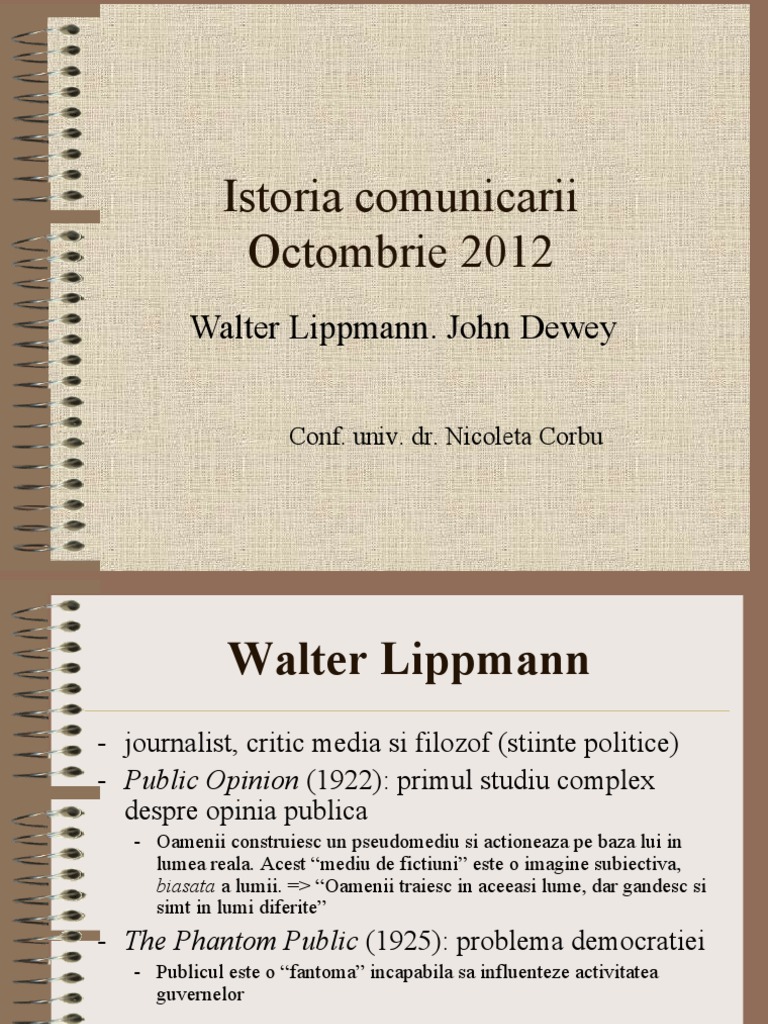 Lippmann Dewey | PDF