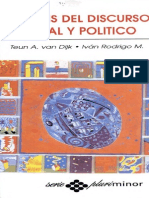 Dijk, Teun Van - Análisis del Discurso Social y Político [pdf].PDF