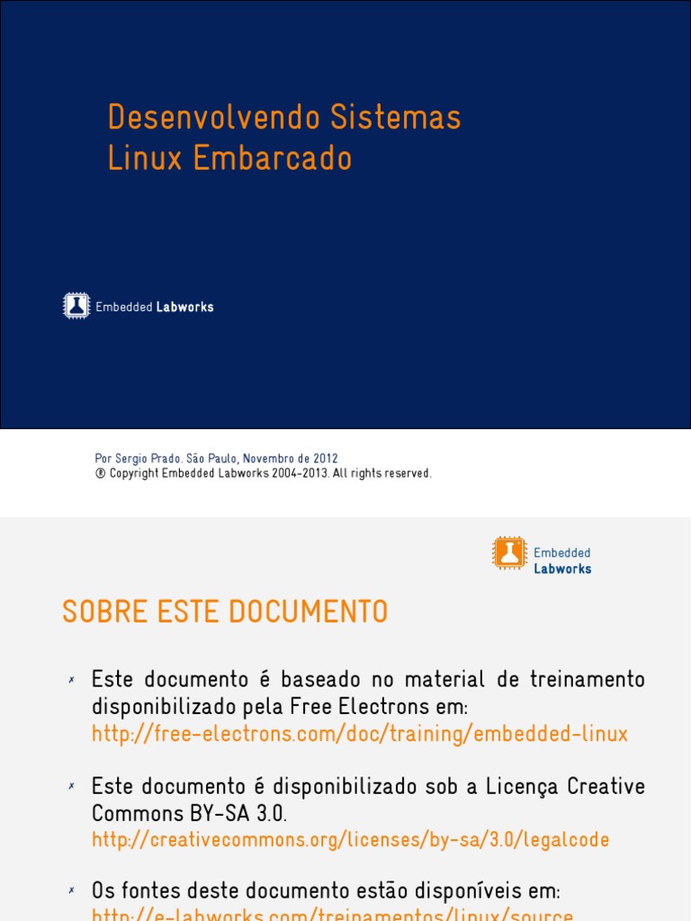 Embedded Linux Slides | PDF | Inicialização (informática) | Thread ...
