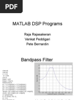 Matlab DSP Examples