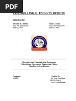 Download Controlling Pc Using Tv Remote by Ishan Joshi SN25381047 doc pdf