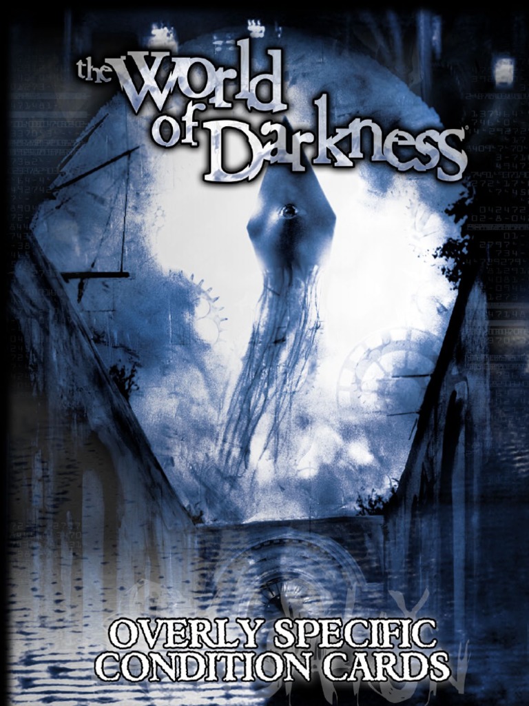 World of Darkness Overly Specific Condition Cards PDF