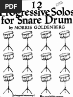 Intermediate Snare Drum Studies - Mitchell Peters | PDF