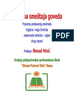 Higijena Smestaja Goveda PDF