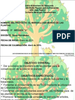 Proyecto de Aprendizaje 2º y 5º Grado El Maravilloso Mundo de Las Plantas (Autoguardado)