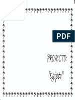 Fichas: Proyecto Egipto