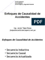 Enfoques de Causalidad de Accidentes