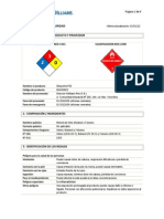 DILUYENTE P33 - MSDS