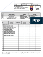 Borang Pendaftaran SM - M03