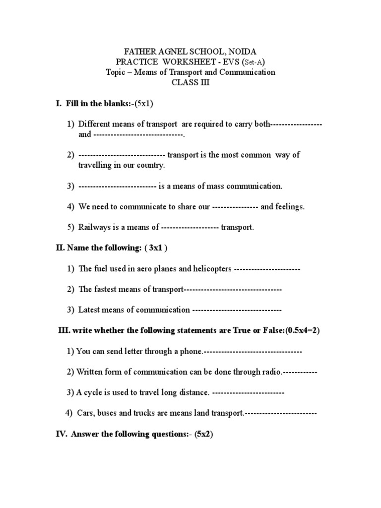 winter holiday homework class 3 evs practice worksheet 1doc