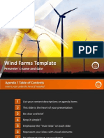 Wind Farms Template by StratPro