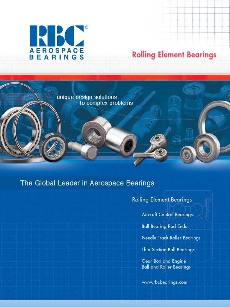 Rbc Rolling Element Bearings  Bearing (Mechanical) Aerospace