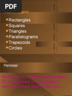 Area and Perimeter of Polygons Worksheets - Math Monks | PDF | Area ...