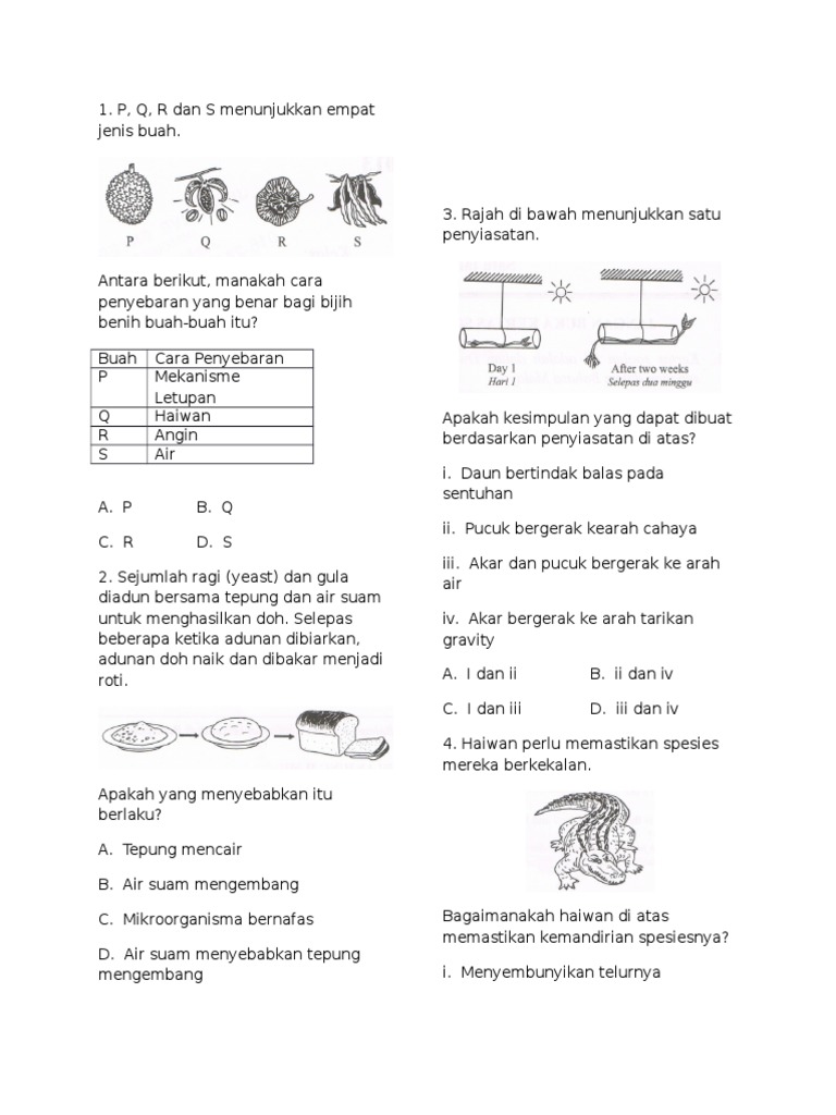Sains Tahun 6 Pdf