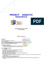106 Proiect Didactic