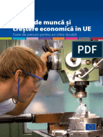 Locuri de Muncă Şi Creştere Economică În UE