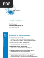 Mixing SystemC and VHDL